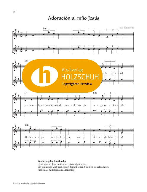 Adoración al niño Jesús